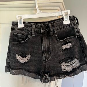 Great Condition PacSun Black Mom Shorts Size 23